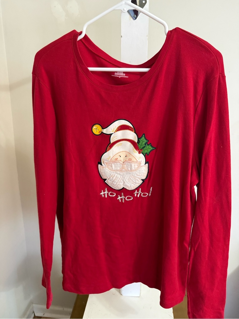 New Long Sleeve Santa Shirt